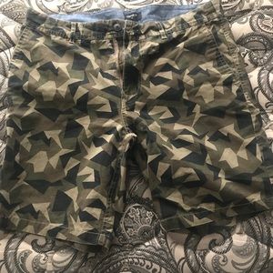 Camo shorts